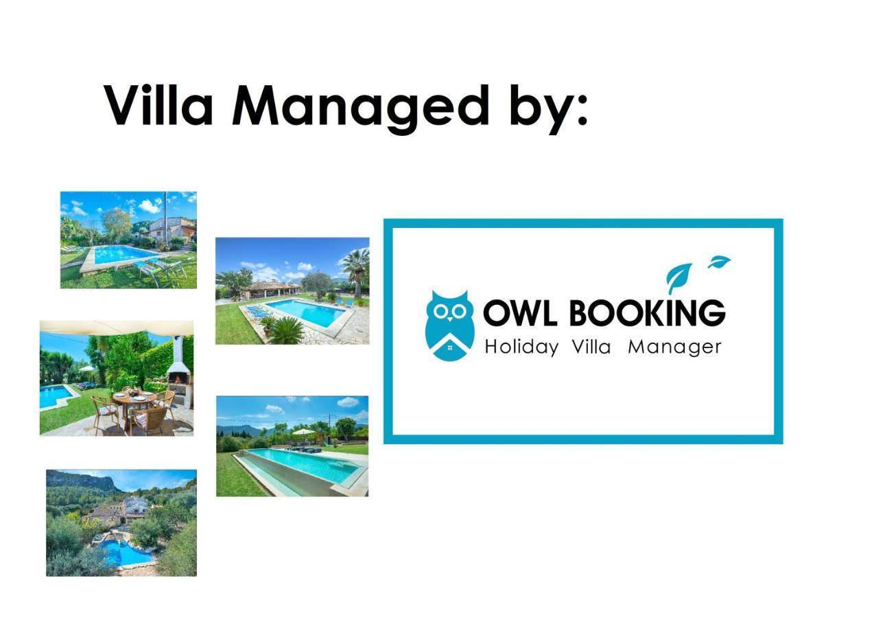 Owl Booking Villa La Font - Relax With A Big Pool Pollença Εξωτερικό φωτογραφία